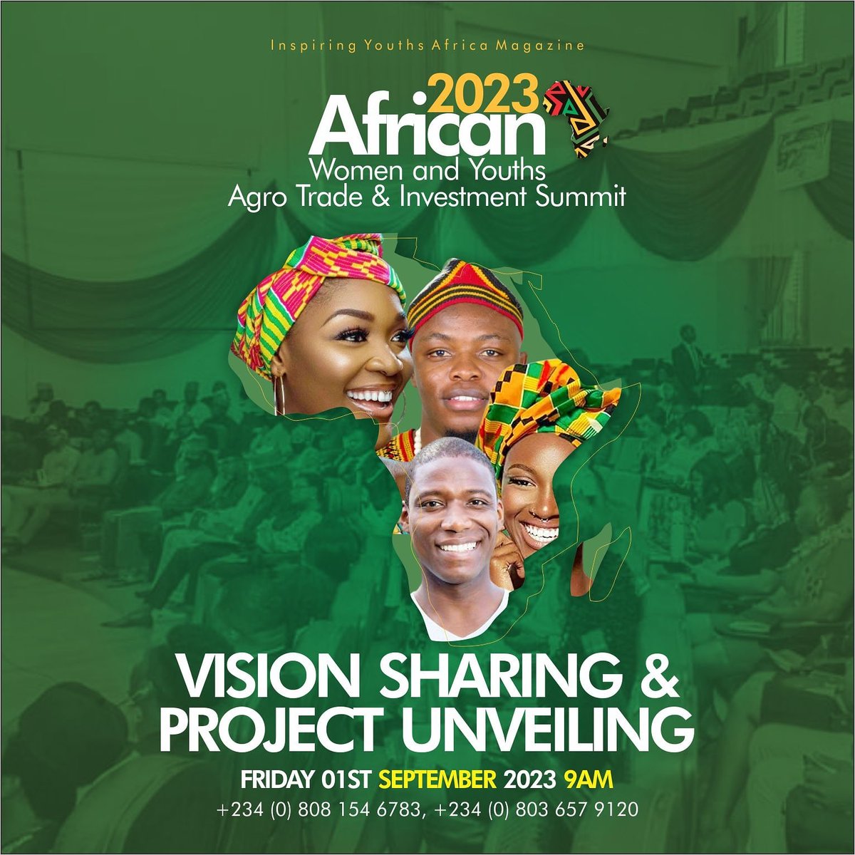 Timelessleader's tweet photo. Until we grow what we eat and eat what we grow, we are a long way from Food Security. Join me tomorrow as we unveil a new solution to Food Security in Africa. 
Inspiring Youths Africa Magazine &amp; Awards  Inspiring Youths Africa Magazine and Awards we #Inspire #Equip #Empower #Grow https://t.co/0OVFk4S5Sv