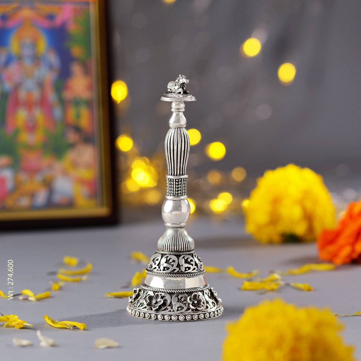 KrishnaSilver36's tweet image. ►WhatsApp Us:wa.link/bxtv
►Call/Video Call+918499011111  In Hinduism, bells are used for worship. The sound of the bell will purify the air and keep evil spirits away
►Explore our Latest Collection instagram.com/krishna.house.… #KrishnaSilver36 #silverbell #silverpoojabel