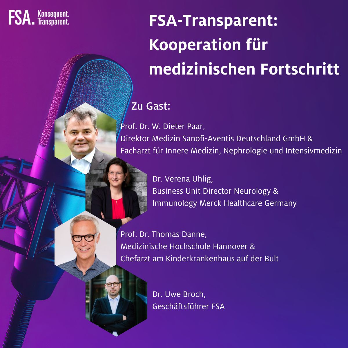 FSA_Pharma's tweet photo. Medizinischer Fortschritt erfordert Zusammenarbeit. Der Weg dabei ist kein einfacher. Wie komplex sich die alltägliche Arbeit von Pharmaunternehmen und der Ärzteschaft gestaltet, darüber sprechen wir in der neuen Folge unseres #Podcast "FSA-Transparent" https://t.co/3chFA9DVX7 https://t.co/IjVS7nRFDm