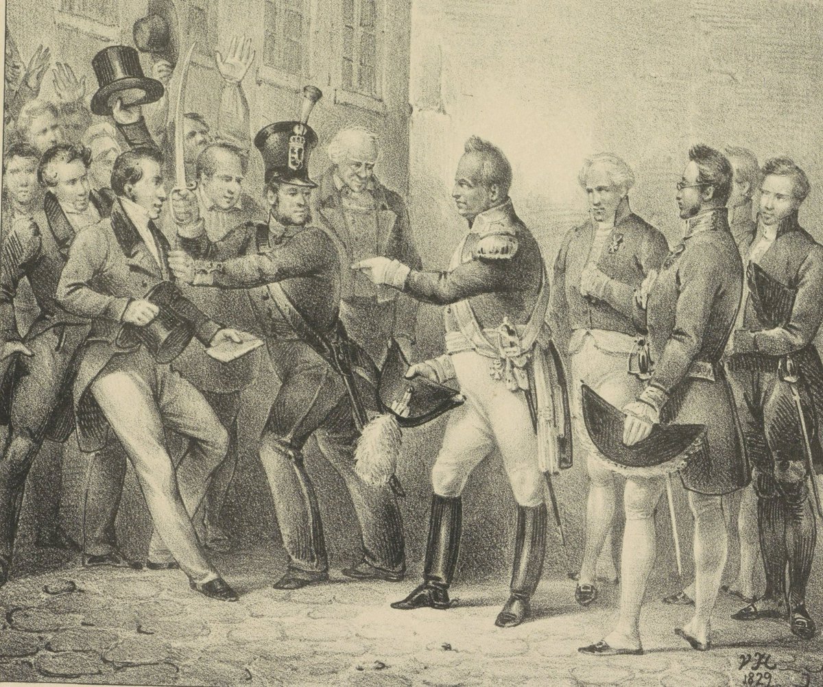 De Nederlandse restauratie (1813-40) staat bekend als een tijd van depolitisering en burgerlijke onverschilligheid. We gaan dit beeld eens flink opschudden! Je kunt je nu aanmelden voor ons symposium De Politieke Restauratie op 6 oktober in Amsterdam. historici.nl/event/symposiu…