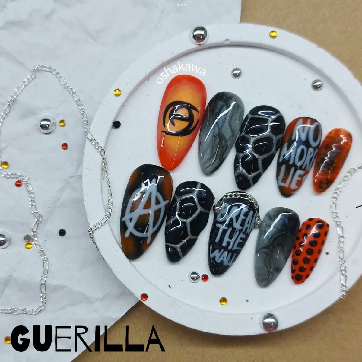 oshakawanails's tweet photo. wts lfb ph [ ateez inspired press on nails ]

ATINY! ⏳️

Only a few weeks left before we scream and break the wall with Ateez! ❤️

Complete your spicy outfit with our Ateez inspired press on nails! ❤️‍🔥🌶

🏷 Chili⤳290 php
🏷 Guerilla⤳270 php

#Break_The_Wall_MNL #ATEEZ https://t.co/RFx2ExTL86