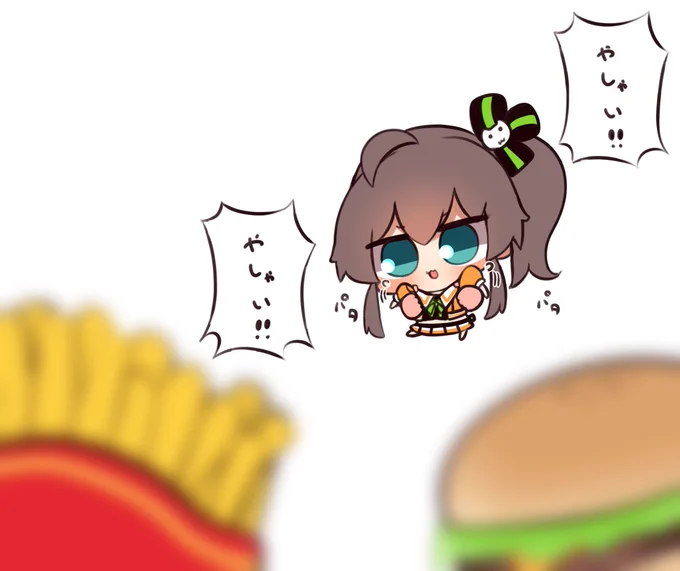 見せるだけで野菜かどうか判断してくれるまつりちゃん#祭絵 