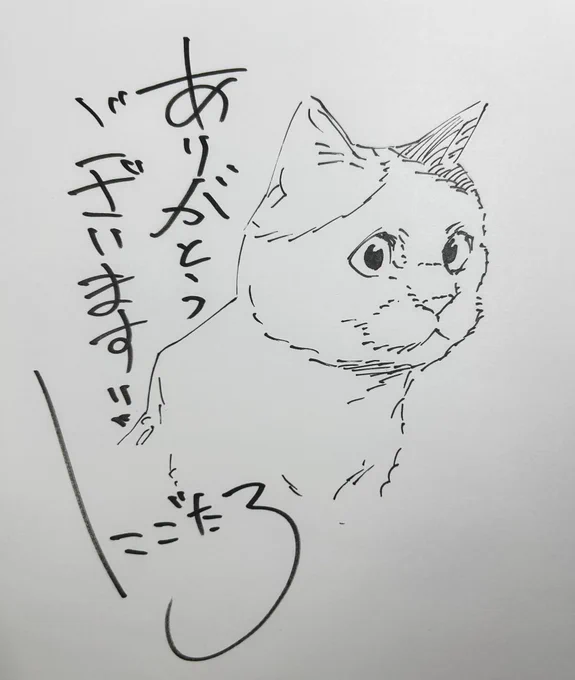 本日お伺いした書店3店舗で『拾い猫のモチャ8』完売との事でした!ご購入いただいた皆様ありがとうございます😭 