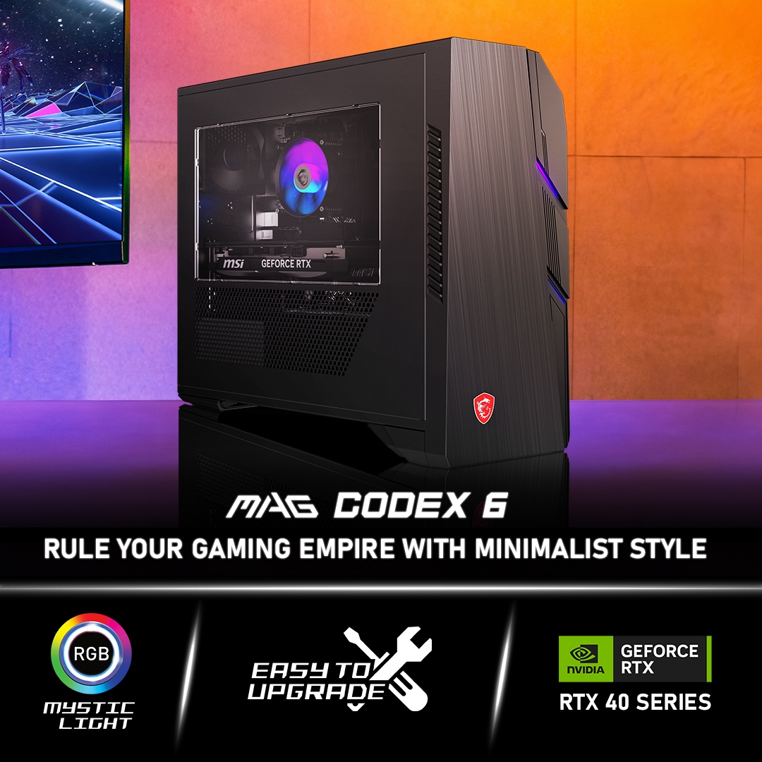 MSInordic's tweet photo. Immerse yourself in the captivating world of Mysticlight RGB lighting, experience hassle-free upgrades with Easy Upgrade, and harness the phenomenal power of RTX 40 Series.
Check the link!
๐๏ธ https://t.co/Z84Bpec5rB
#MSICodex #MSI https://t.co/qatLrcQUtc