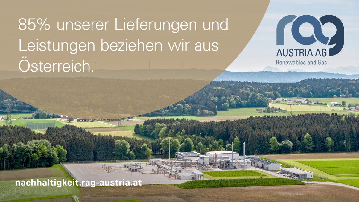 Wir sind uns bewusst, dass unsere Geschäftstätigkeit Auswirkungen auf Menschen und Umwelt hat. Als verantwortungsvolles Unternehmen setzen wir deshalb auf regionale Beschaffung, wo immer dies möglich ist.

#RegionaleBeschaffung #Nachhaltigkeit

nachhaltigkeit21-22.rag-austria.at/verantwortungs…