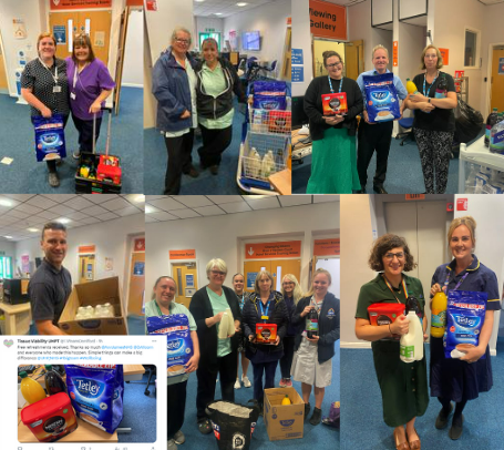 What a brilliant first two weeks we have had since launching our wellbeing initiative to provide free refreshments to colleagues at work☕️ Huge thanks to the team at @DerrifordCHW1 for their hard work 👏 @JohnKFStephens @UHP_NHS