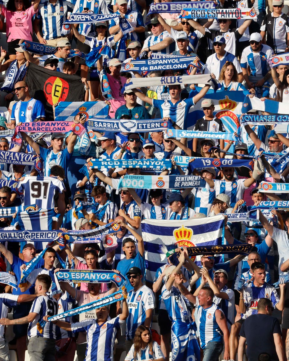 🔥 #LevanteEspanyol: 𝐒𝐎𝐋𝐃 𝐎𝐔𝐓 🔥

🤝 Anirem al Ciutat de València amb 400 periques i pericos. GRÀCIES! #RCDE
