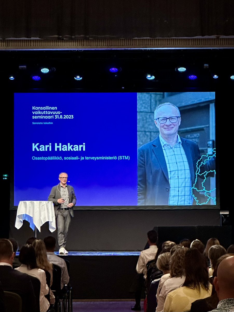 STM:n Kari Hakari tarjoaa kansallisen follow up:in - miten vaikuttavuudessa ollaan päästy vuodessa eteenpäin?
#vaikuttavuusseminaari