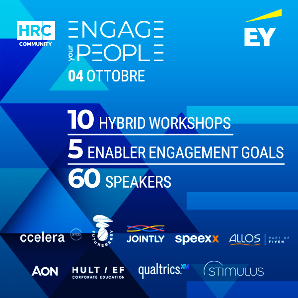 Allos_it's tweet image. Il 4 ottobre ritorna #EngageYourPeople!
Ovviamente, noi di Allos | Part of Fiven non mancheremo e con la partecipazione del nostro CEO Vincenzo De Giovanni, porteremo la nostra #technicaloverview su tutto ciò che riguarda l&apos;area #Learning.
Iscriviti subito bitly.ws/TyV6