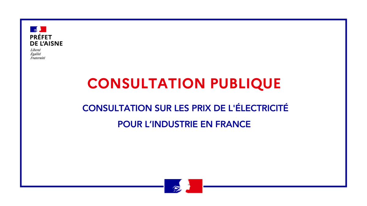 #Consultationpublique | Le Gouvernement lance une consultation à destination des entreprises industrielles afin de recueillir leur besoin en termes de prix et volume sur leur approvisionnement en électricité à l’horizon 2035.

Toutes les infos 👉 economie.gouv.fr/prix-de-lelect…