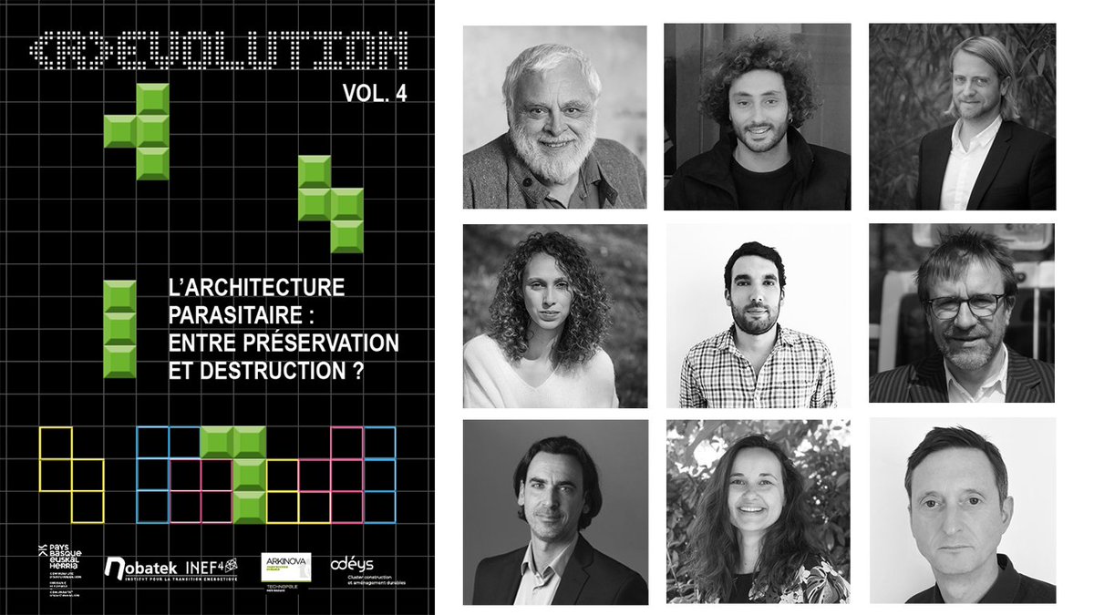 [𝐑-𝐄𝐕𝐎𝐋𝐔𝐓𝐈𝐎𝐍#4] L'architecture parasitaire, entre préservation et destruction ?

R-EVOLUTION le vendredi 13 octobre 2023 à Anglet (64) 📆

Venez explorer l’architecture parasitaire autour de deux tables rondes et d'un workshop collaboratif 👇
shorturl.at/ijwCO