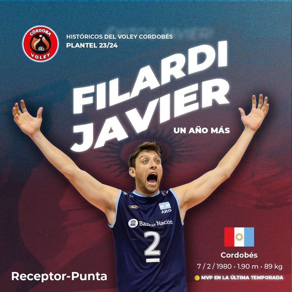 FilardiVoley's tweet photo. @cordobavoleyok Un añito más 🙌🏐💙
Seguimos adentro de la cancha 💪

@cordobavoleyok 

#vamosloszorros 🦊
#cordobavoley 🏐🔥 https://t.co/vEjFJDR6Mx