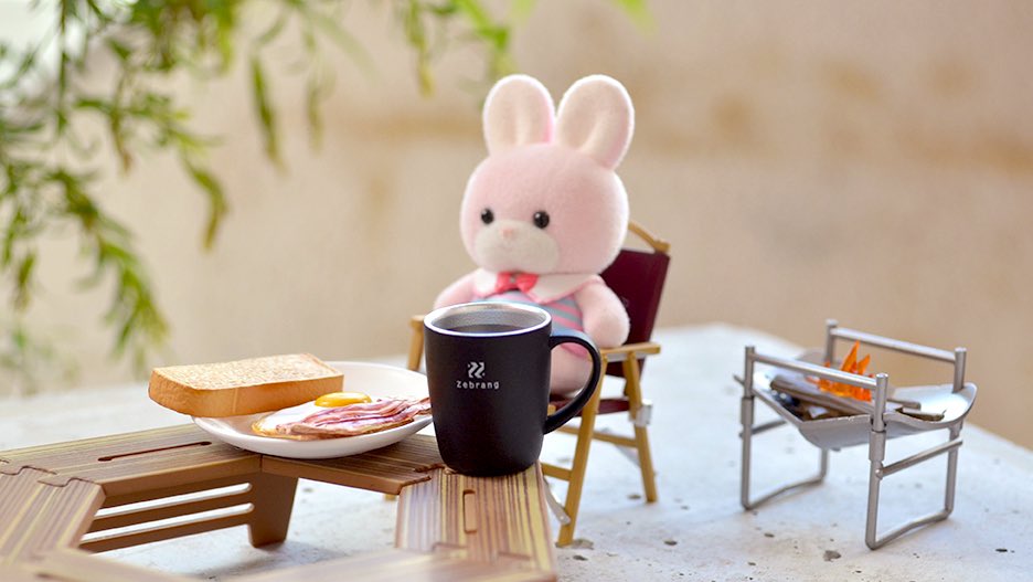 NEW／ 9月下旬発売 Zebrang MINIATURE COLLECTION アウトドアでの