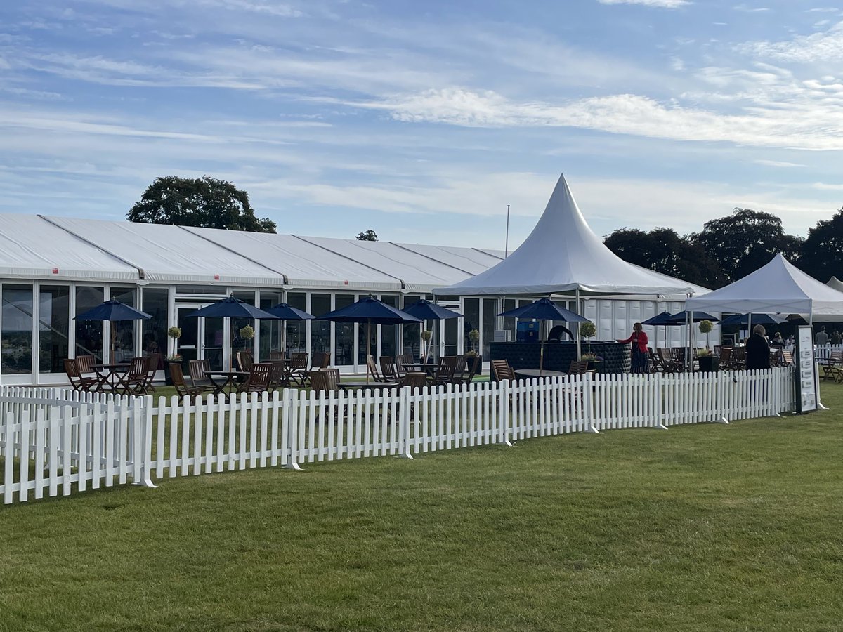 Day one of the Defender Burghley Horse Trials in glorious sunshine
