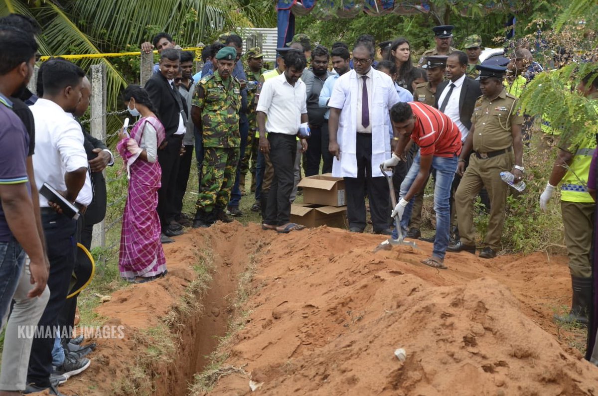Mullaitivu court decided the excavation work of Mullaitivu- #Kokuthoduvai #massgraves will start on 5th September (05.09.2023).

While the issue of Mass graves found in Kokkuthoduvai area has been ongoing in the Mullaitivu court, a special case has taken place today.

It has been