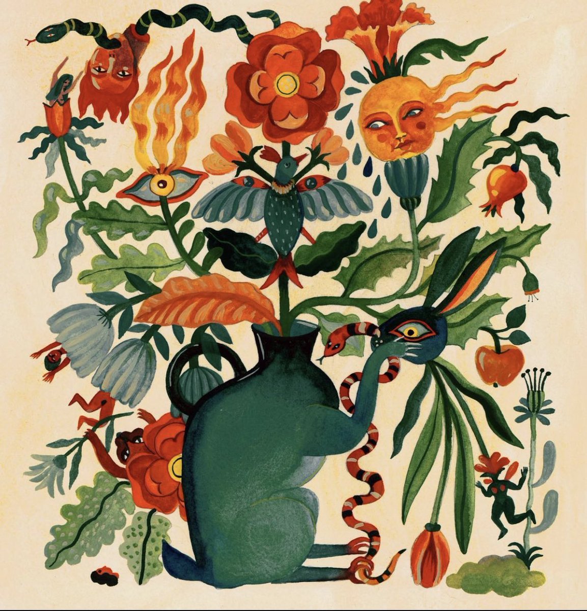 FEMALEARTJOY's tweet photo. In 2016 she moved to Bucharest and has been working on a variety of commissions for the likes of L'Occitane France, Google, and has completed the artwork for our Little Gestalten book Easy Peasy–Gardening for Kids. https://t.co/9MOd3KjXDR