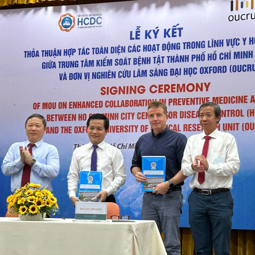 🤝 @OUCRU_Programme & Ho Chi Minh City CDC forged a powerful collab in #PreventiveMedicine. Together, they'll boost testing techniques, conduct scientific research, assess community immunity & public interventions. A remarkable partnership to improve #DiseaseControl in Vietnam!