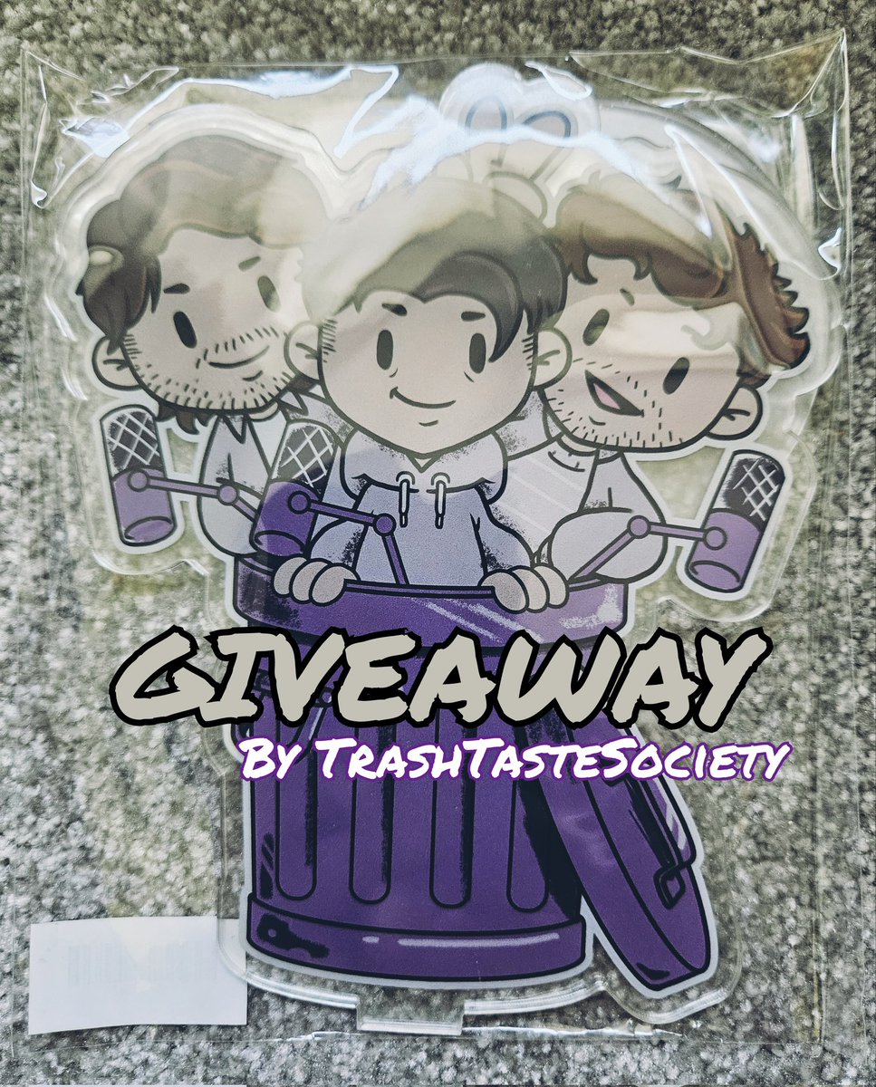 taste_society's tweet photo. It's time! 
Please follow us, like &amp; share this post for a Chance to Win this #trashtaste standee - yes that's it!
We will post worldwide 🌐 
You have until this Sunday Midnight GMT.
The Winner will be pm'd. This post will be on all our social media pages.
Good Luck 👍 https://t.co/BcTc5X7vrs