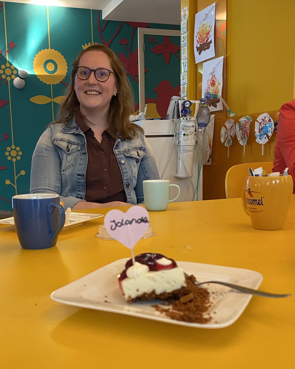 Een jubilaris in <a href="/kinderhospice/">kinderhospice</a>💐Jolanda 12.5 jaar in dienst👍🏼