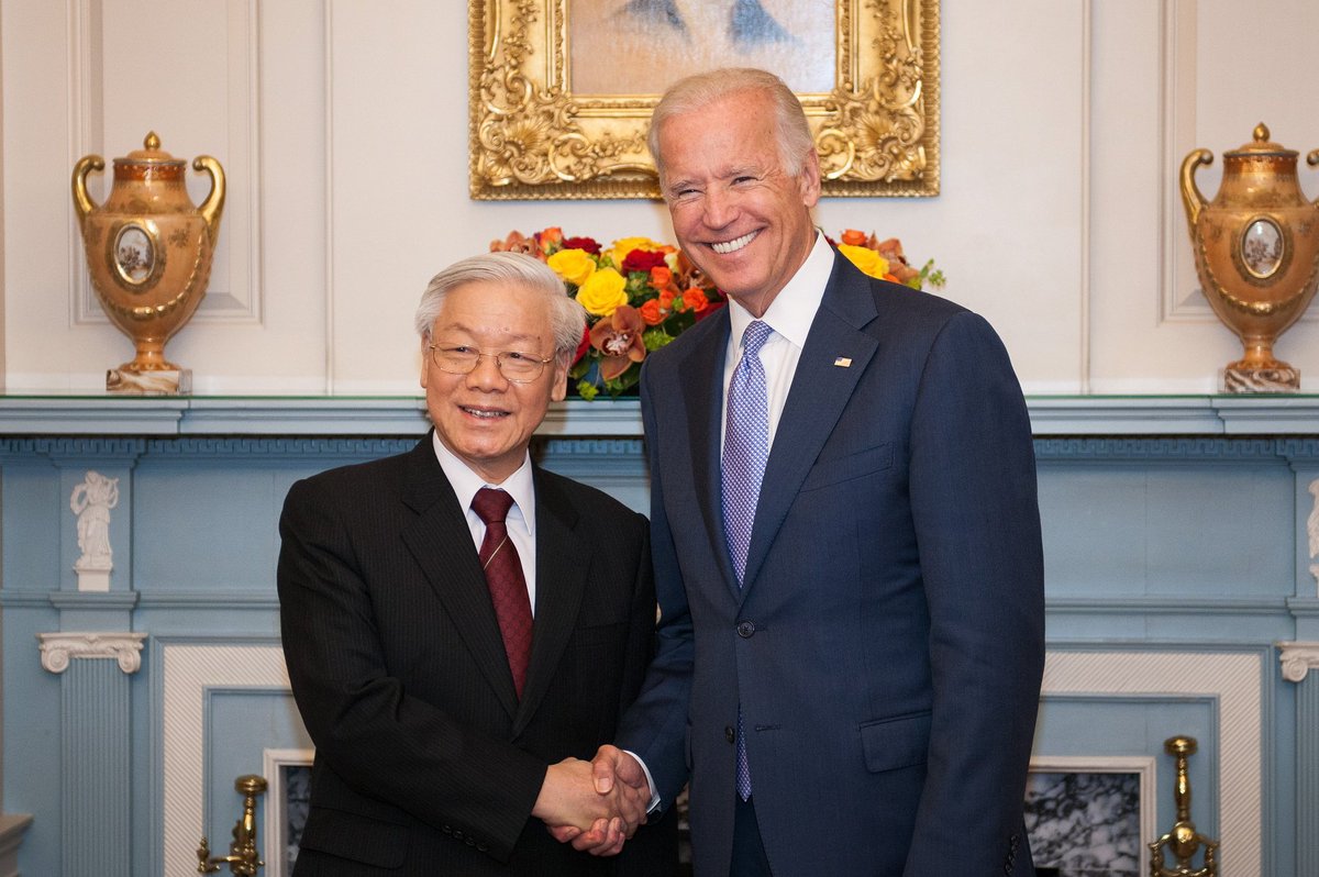 🔥Tổng thống Biden và chuyến thăm Việt Nam, hint ở đây là gì?
🔥Ngày 10-11/9 tới, tổng thống Joe Biden sẽ đến Việt Nam để thảo luận về "một số vấn đề hợp tác" giữa 2 nước.
Chuyến thăm này chắc chắn không phải chuyến thăm ngoại giao, chính phía Mỹ đã