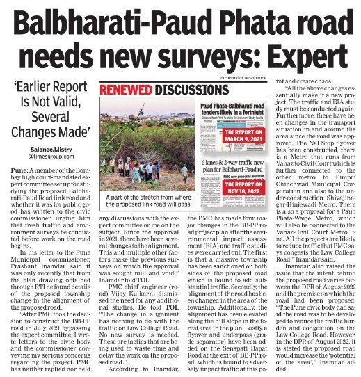 Changes to original plans should definitely call for new surveys! #vetaltekdi #BBPR #PrashantInamdar @sumitakale @prajpanshikar @sushmadate @VetalTekdi @HillsPune