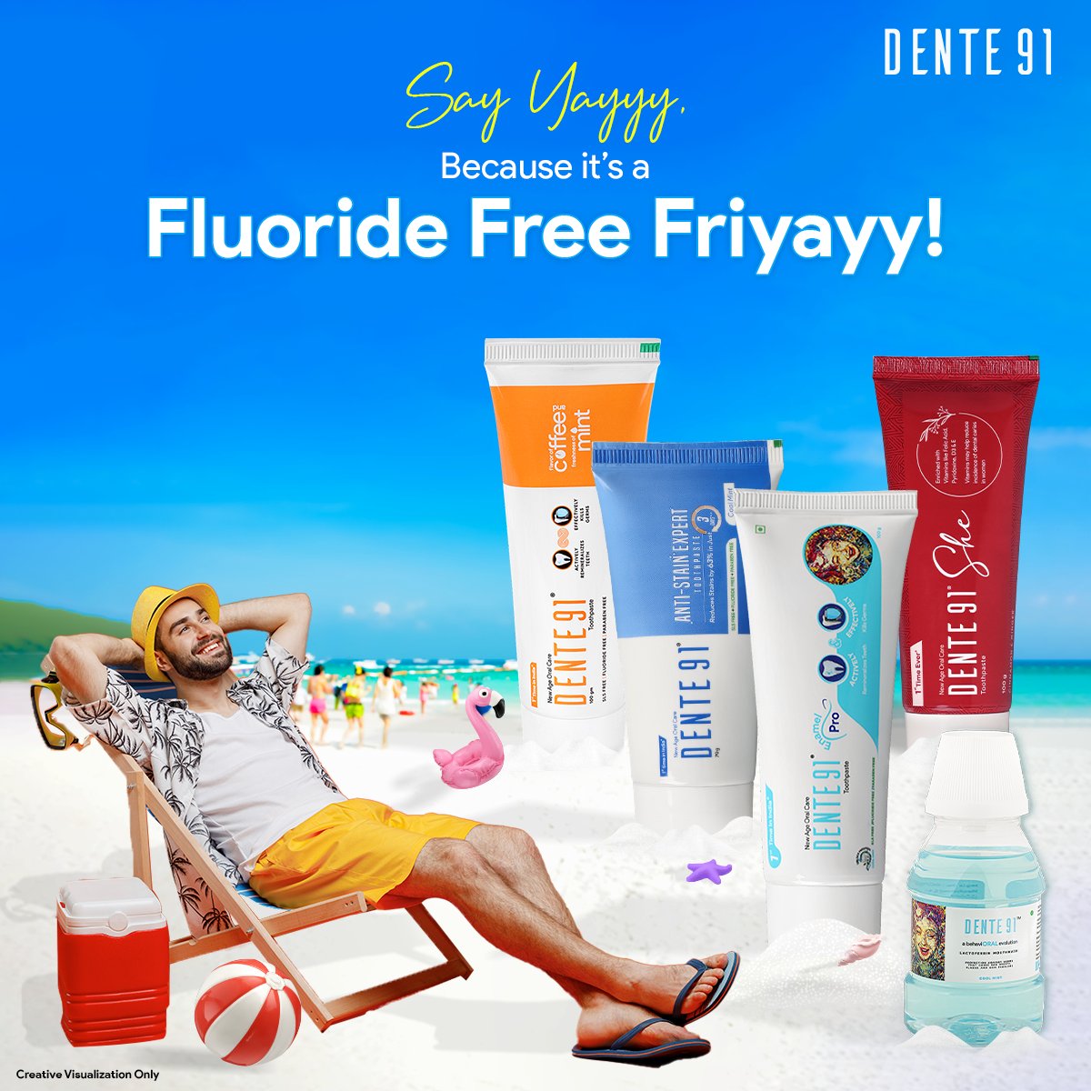 It's not just a Friday, It's a Fluoride Free Friday!

#HealthyLiving #HealthyLife #HealthyChoices #HealthyHabits #Health #Dente91 #FluorideFreeFriday #FluorideFree #SLSFree #ParabenFree