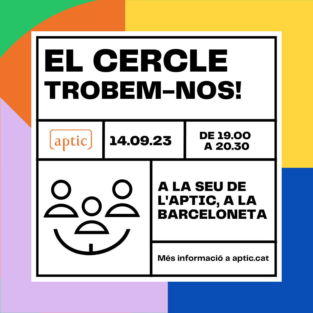 apticassociacio's tweet photo. Apticaires, com porteu la tornada? 🥺 Fem-la menys feixuga i trobem-nos per xerrar una estona a #ElCercle de tot allò que ens rondi! 🫂
El 14 de setembre parlarem de les nostres feines i les nostres cabòries, deseu-vos la data i apunteu-vos-hi aquí: https://t.co/PRndpcXlOA https://t.co/KT90DS6ojw