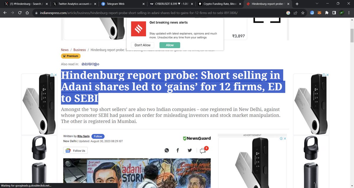 AKTRADES_FX's tweet photo. #Hindenburg Short Selling Scam Exposed 😯

Reports 👇  https://t.co/jOOmtmcLlp

#AdaniGroup #ShortSellingExposed https://t.co/PMD7T078U9