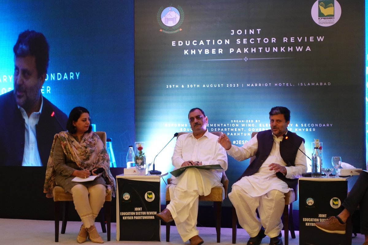 savechildren_pk's tweet photo. Sehar Taimor, Education Advisor at Save the Children Pakistan, moderated the session on “Access to Education” at the Joint Education Sector Review Meeting #JESR, held at Marriot Islamabad on 30th August 2023.
#SavetheChildren
@KPESED @esefkpk @USAID_Pakistan @UNICEF_Pakistan https://t.co/qoZeg492Cw