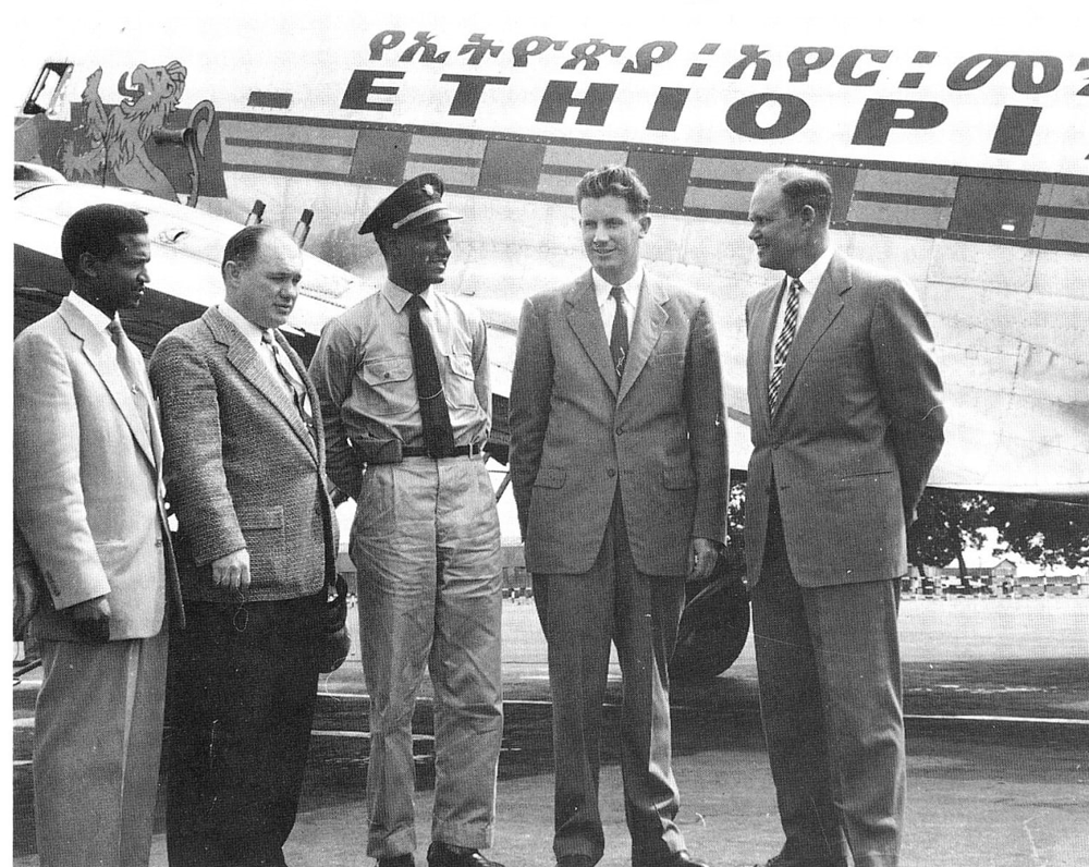 flyethiopian's tweet image. Ethiopian Captain Alemayehu Abebe was the first Captain for Ethiopian Airlines, and the first black African to captain a commercial jet.
#flyethiopian #throwbackthursday