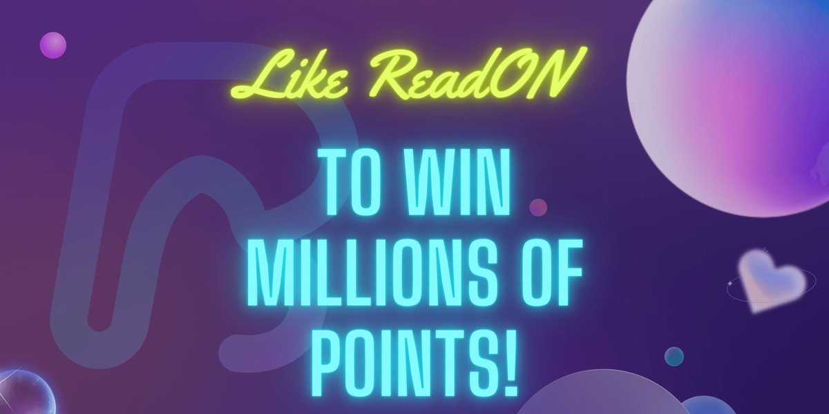 🙌Participate in the latest ReadON points acquisition event now! Give a thumbs up to the Crypto Dream Night Challenge tweet to support ReadON. 
✈️Let the ReadON logo soar into the sky with the help of drones, conveying our vision to the world.
🏆Up to 1 million ReadON points up