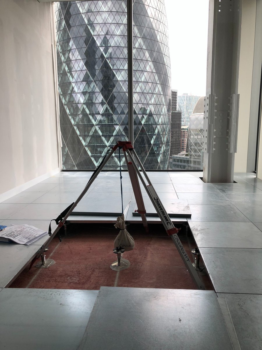 ConnaughtFloors's tweet photo. T42 tests on our new #LondonCity Project. 30,000m2 of Cat A to Cat B Fit out

#raisedfloors https://t.co/8mR93OQyxg