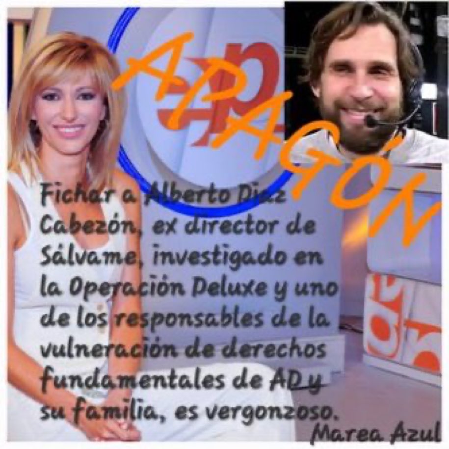 mlucilarg's tweet photo. #OperacionDeluxe31A #YoMeRevuelvo31A apagón si no veía Telecinco, creo que voy a dejar de ver antena tres están cogiendo toda la basurilla de otros lados. Si no nos gustaban en el otro lado, no nos gustan en este tampoco así que ya saben señores directivos de @antena3com ⚖️ https://t.co/i73qWpIWxQ
