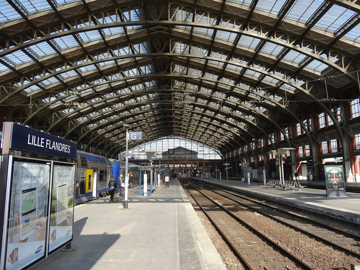 CerfiaFR's tweet photo. 🇫🇷🚊JUSTICE | En juillet dernier, les gares de Lille-Europe et Lille-Flandres ont été entièrement évacuées et sécurisées en raison d'une alerte à la bombe déclenchée par un couple de passagers souhaitant ne pas manquer leur train.

Ils ont informé la #SNCF qu'un terroriste se trouvait à bord du train juste avant le leur. Leur intention était de perturber le trafic afin de pouvoir attraper leur correspondance, malgré leur retard.

Tous les voyageurs ont été contrôlés, wagon par wagon.

👉 Ils risquent désormais jusqu'à deux ans de prison et une amende de 30 000 euros.