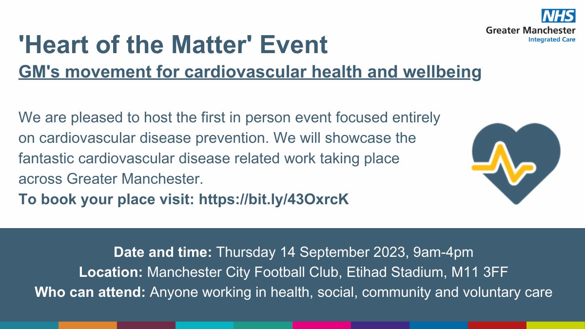 Heart of the matter❤️Today is the last day for abstracts/submissions of any CVD prevention and blood pressure related work for the upcoming summit. Emails to Michelle.davies9@nhs.net. More info about the event 👇 events.england.nhs.uk/events/heart-o…