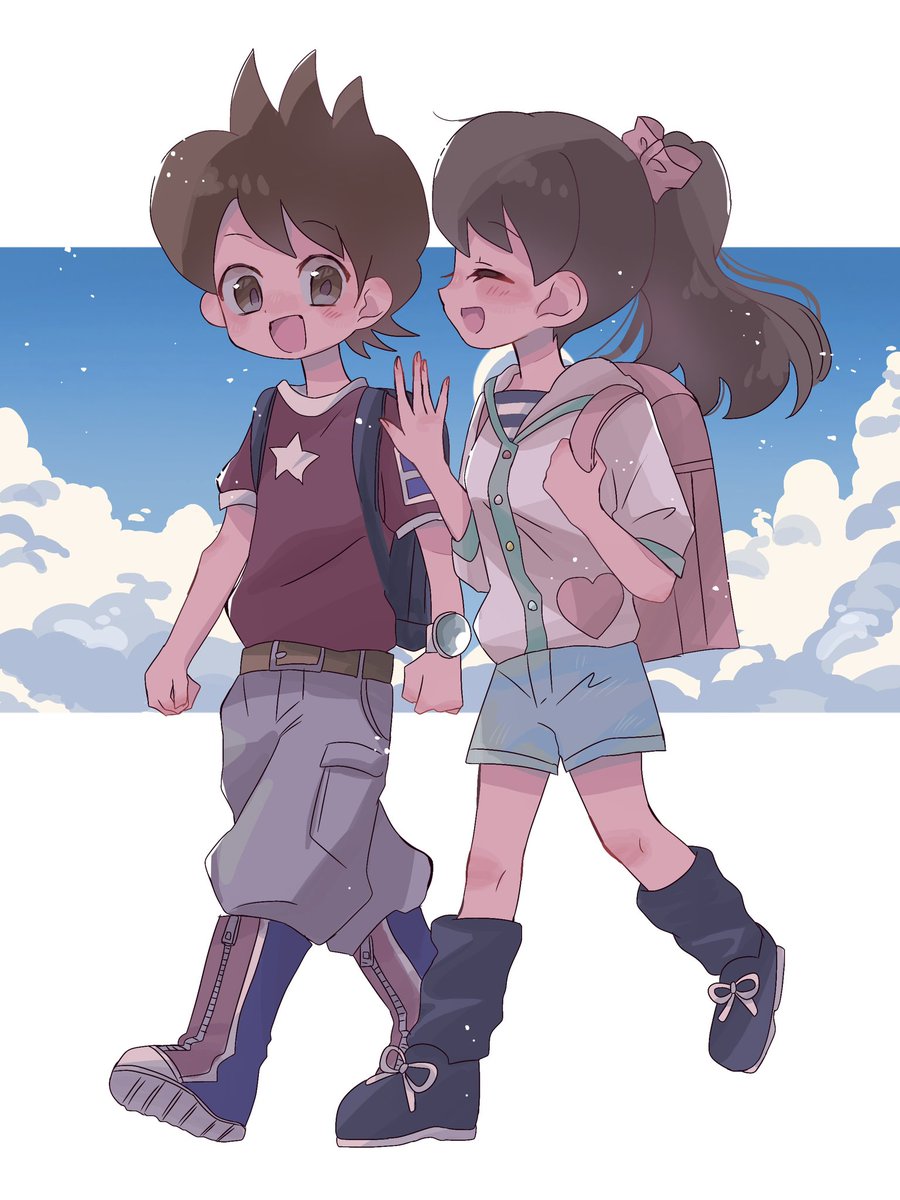 yo_kai10's tweet photo. #妖怪ウォッチ
夏休みおわっちゃったね https://t.co/AopQYTIg8S