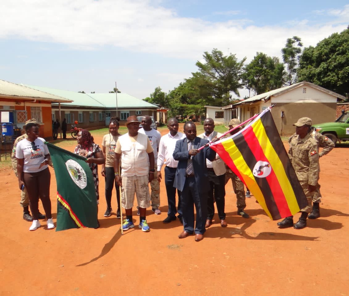 BLocalgovt's tweet photo. .@WasikeMugeni yesterday received @NyamuJim and @ugwildlife team on #WalkforElephants campaign in East Africa.They were joined by District team for a walk around Busia spending early hours of the day creating awareness on wildlife and #EnvironmentalConservation @UgTourismBoard https://t.co/2gaPA2KPsM