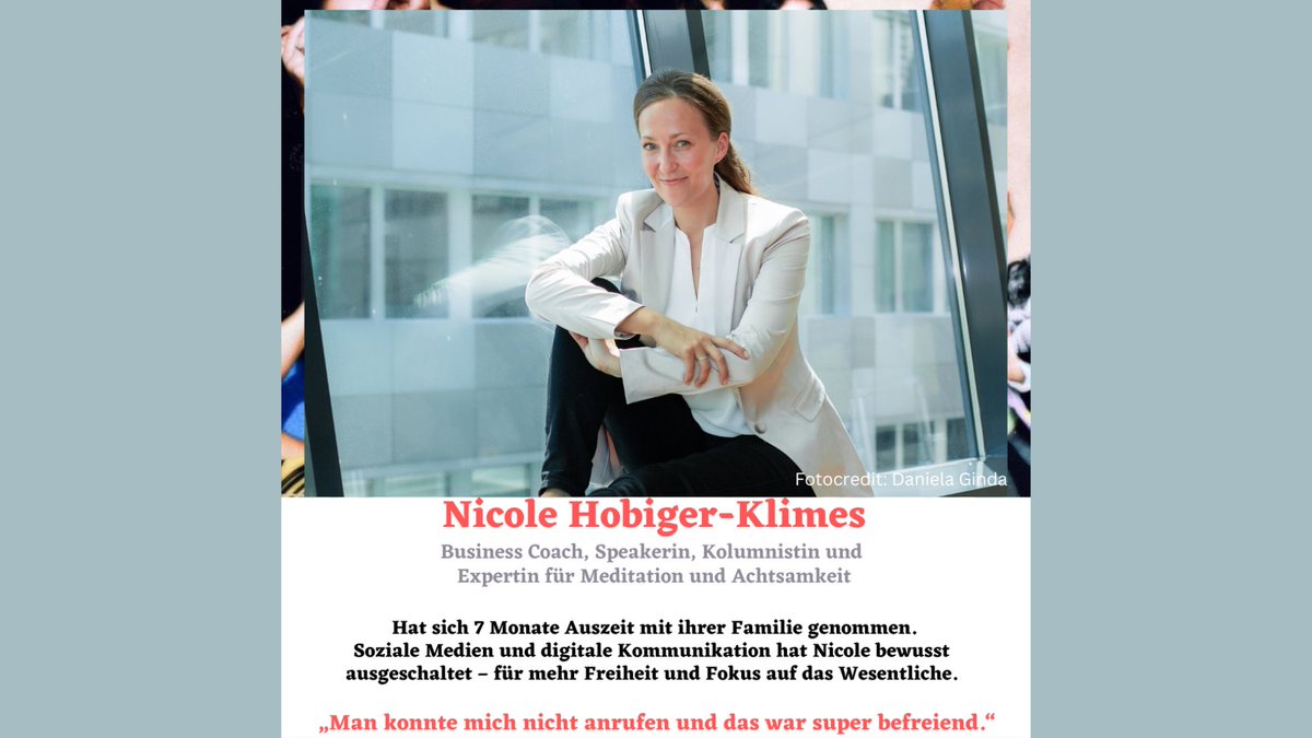 AnitaPitsch's tweet photo. Podcastfolge 52: Nicole Hobiger-KLimes hat sich sieben Monate Auszeit mit ihrer Familie genommen. 
Das Ziel war es, „als Familie 24 Stunden am Tag und 7 Tage die Woche zusammen sein“, und sich gleichzeitig mutig ihren Ängsten zu stellen.
Link zur Folge: https://t.co/tBU1Ld4HjM https://t.co/xDPMFYRW1T