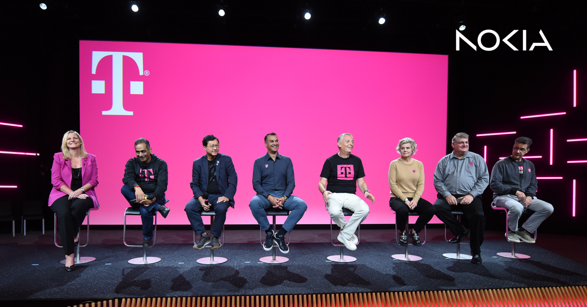 Thank you <a href="/TMobile/">T-Mobile</a>! A full house at our Nokia HQ today to celebrate how we are jointly accelerating innovation and enabling new #5G capabilities in your network. Together, we have entered a new era of innovation, leveraging 5G for enhanced experiences and discovering the