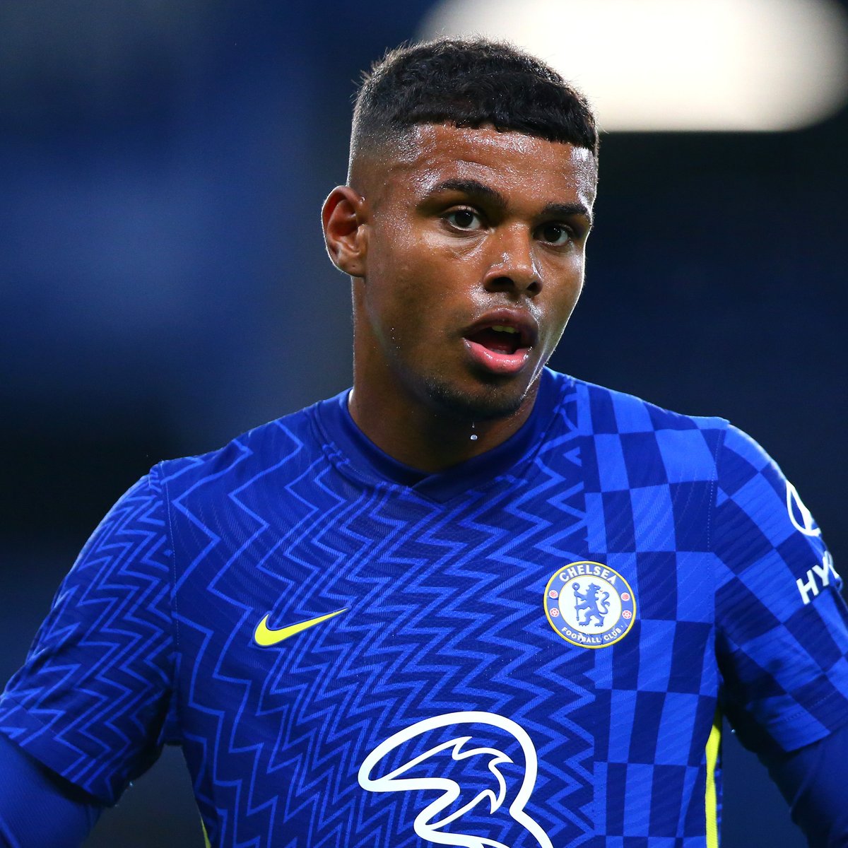 ChelseaFC's tweet photo. Tino Anjorin will spend the 2023/24 season on loan at Portsmouth. ✍️