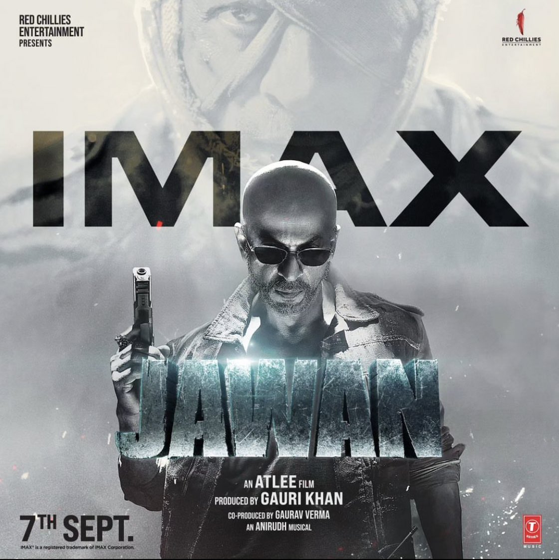 #Jawan Official IMAX Poster Out Now.