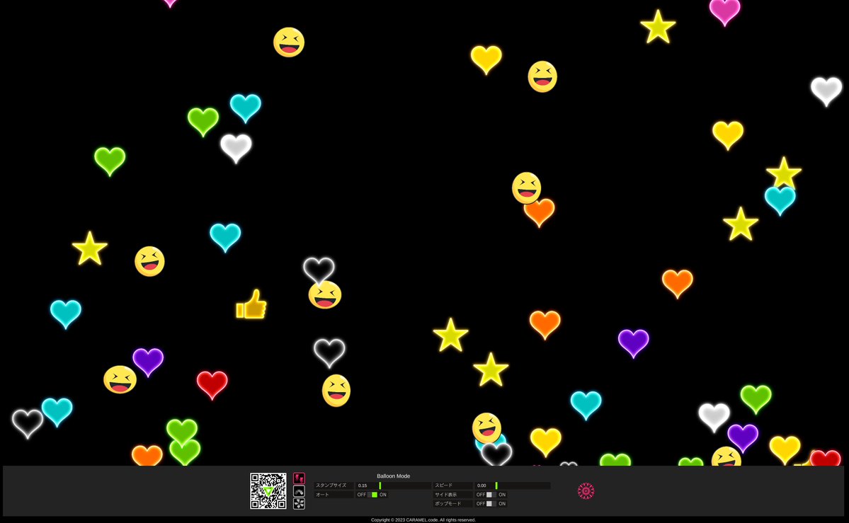 caramel_code's tweet photo. 【お知らせ】スマートフォンから簡単にスタンプを送信できる「Visibby for STAMP!」がブラウザからお試しいただけるようになりました！
以下のリンクからお試しください👇
https://t.co/eegv33CcPX
※PC及び一部のタブレット端末にのみ対応しています。

Visibbyについて👇
🖥 https://t.co/rXY3xEOG9e https://t.co/gv6gnw3NGz