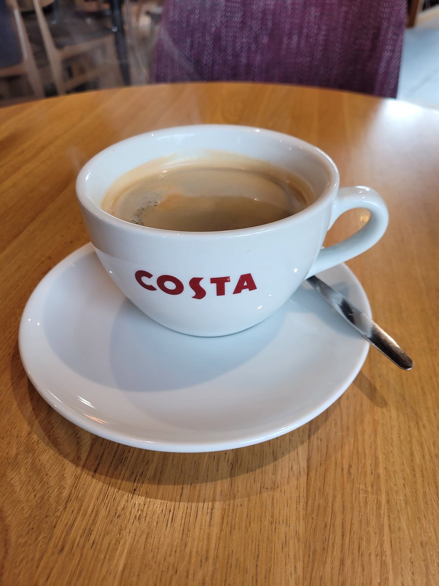 Nearly 10 so coffee time