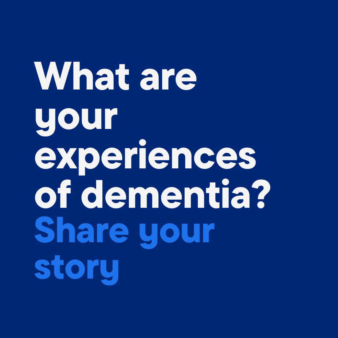 alzheimerssoc's tweet photo. Sharing stories which show the true reality of dementia are so important to raising vital awareness.

However, talking about it can be difficult. Share your unfiltered experiences of dementia anonymously at https://t.co/O8h3oOv1M0. https://t.co/b1A5CQ7Gnp
