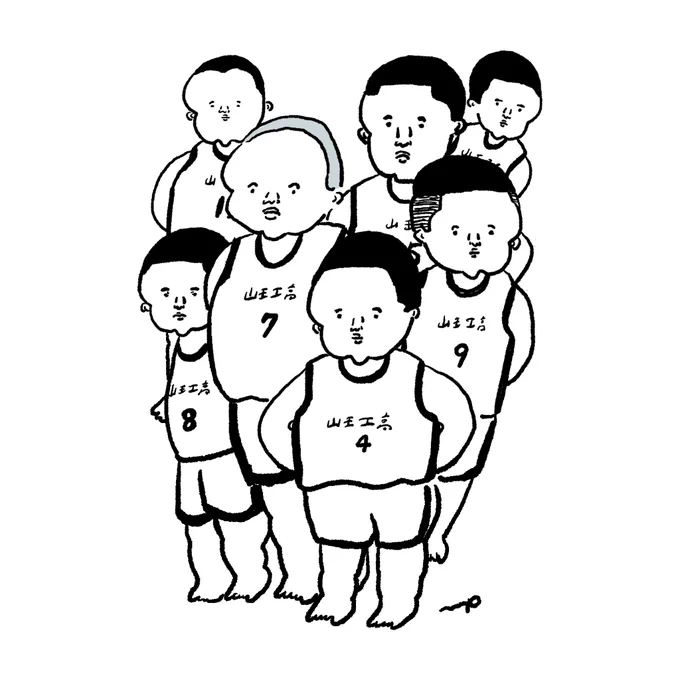 当然山王も全員裸足#THEFIRSTSLAMDUNK 