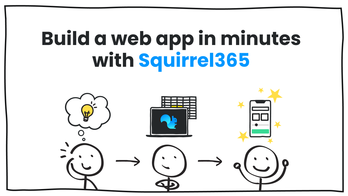 Squirrel_365's tweet photo. If you've got an idea for an app but you're not a developer – give Squirrel365 a go! Go from idea to app in minutes using pre-built components and no-code!! Register for free and get started today… https://t.co/8UhzkURtK8
#NoCode #SpreadsheetLogic https://t.co/rtIu89EwZY
