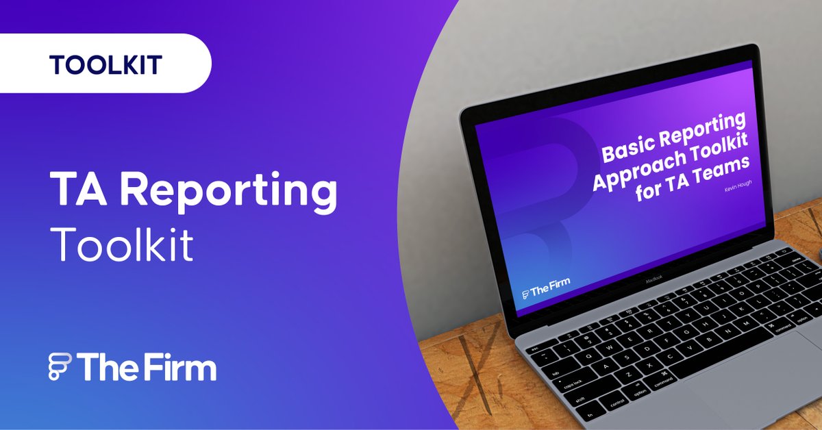 Not sure where to start when it comes to reporting? Or perhaps you want to check you’re doing all you can? Download our reporting toolkit (designed exclusively for The Firm by Kevin Hough) for all your reporting needs.
Download our TA Reporting Toolkit ➡️ loom.ly/hAYDf1o