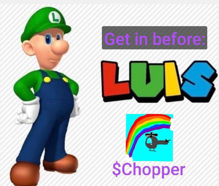 ayymfer's tweet photo. Come across this degen. 
#Chopper 
Funny anti woke meme I think. 
Been out a few days and looks like supply is in hands that are holding. 
25k at time of writing. 

Socials:

https://t.co/Unc7q2s6xV

https://t.co/1Z1gVddyNY

https://t.co/xqixMAV0b5 https://t.co/l3QrTGf0mE