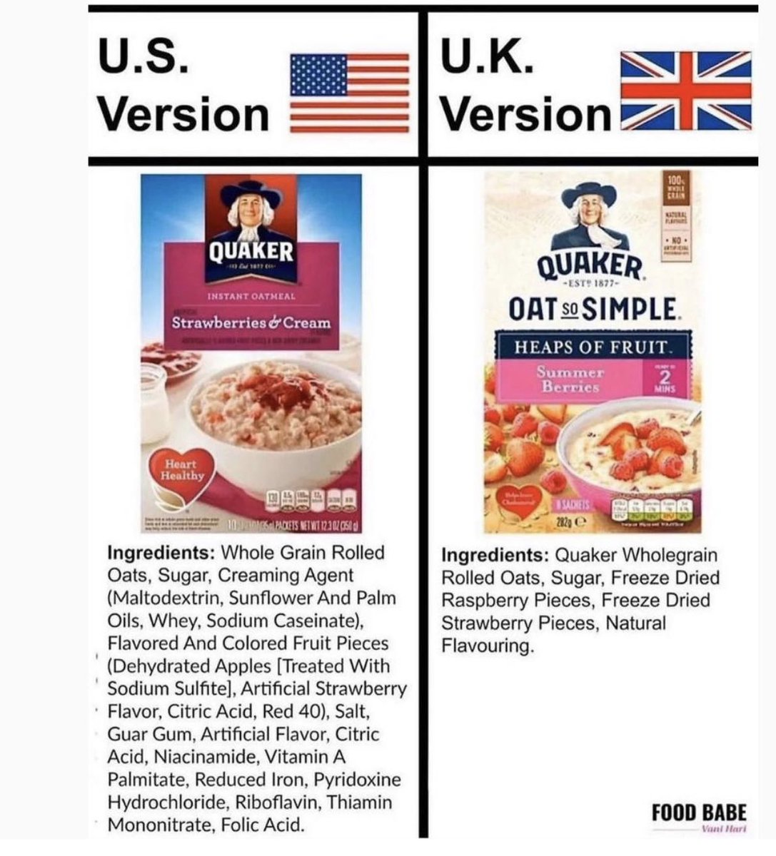 SBakerMD's tweet photo. They tend to poison you a little less outside of the United States https://t.co/dYeZsD3OUa