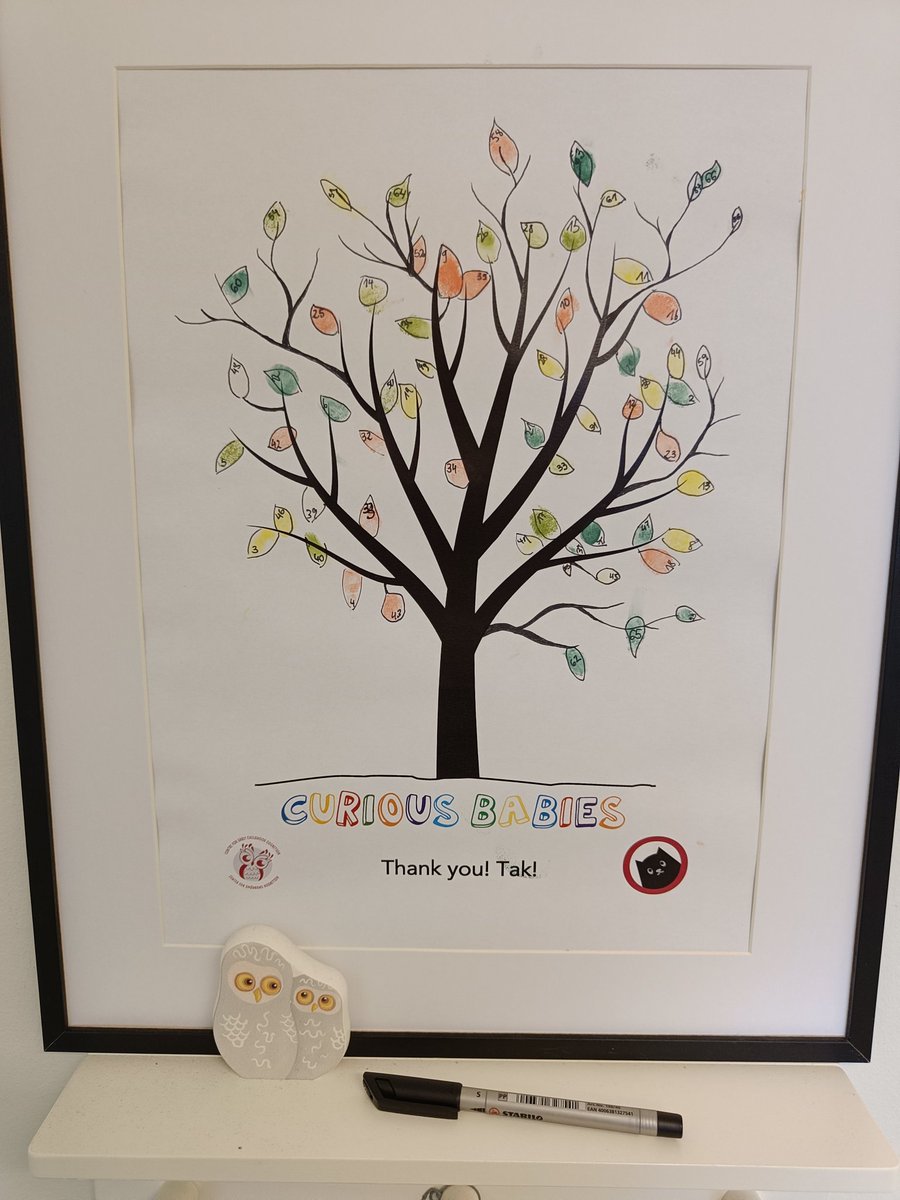 lk_gosse's tweet photo. Got to see my #Interlearn buddy's @CecileGal's awesome new workplace @DEVOMINDLab ๐ง ๐ถ this morning!
@BirkbeckBabylab - how cute is the #babyscientist fingerprint tree? https://t.co/YwKUHJbwcy